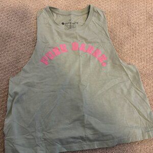 Pure Barre Cropped Tank, Size S